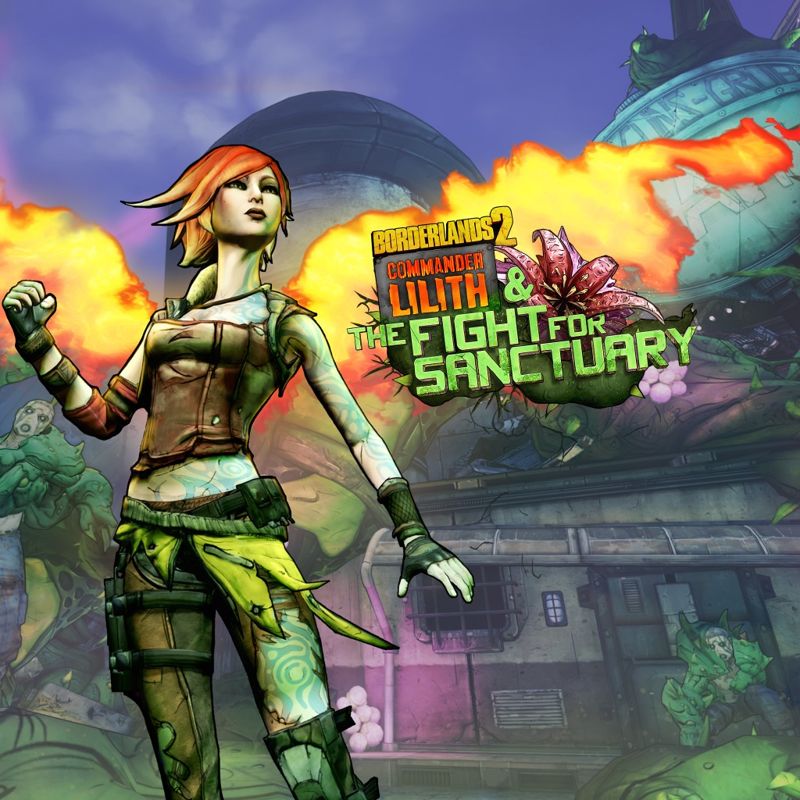 Front Cover for Borderlands 2: Commander Lilith & The Fight for Sanctuary (PlayStation 4) (download release)