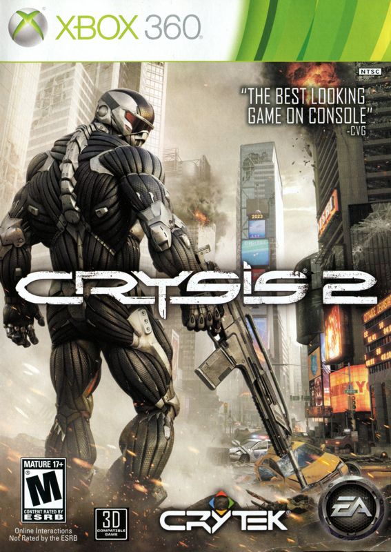 Front Cover for Crysis 2 (Xbox 360)