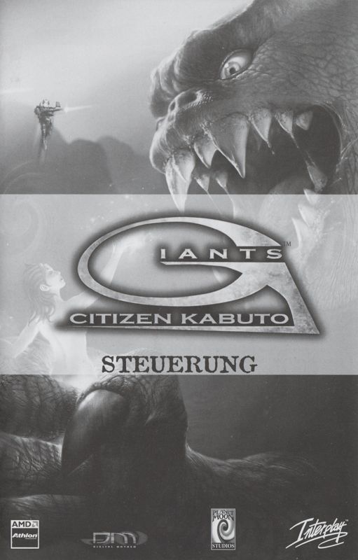 Manual for Giants: Citizen Kabuto (Windows): Front