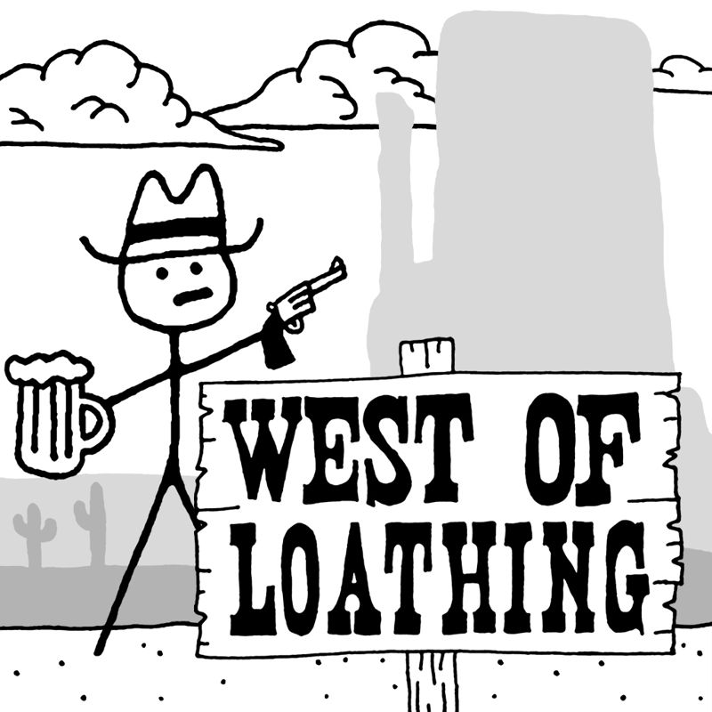 Front Cover for West of Loathing (Nintendo Switch) (download release)