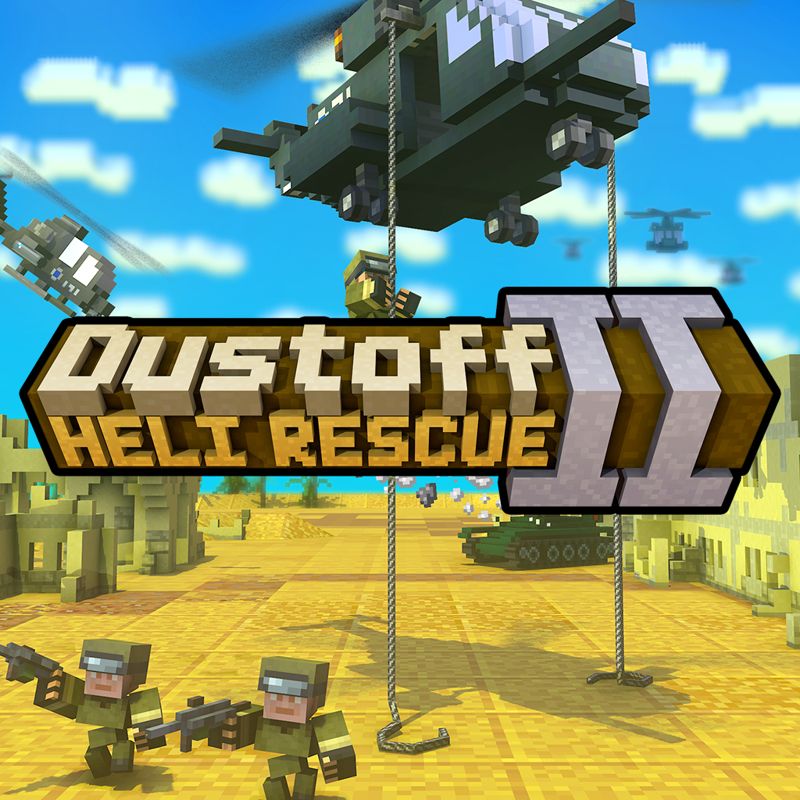 Front Cover for Dustoff Heli Rescue 2 (Nintendo Switch) (download release)