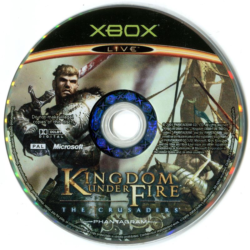 Kingdom Under Fire: The Crusaders cover or packaging material - MobyGames