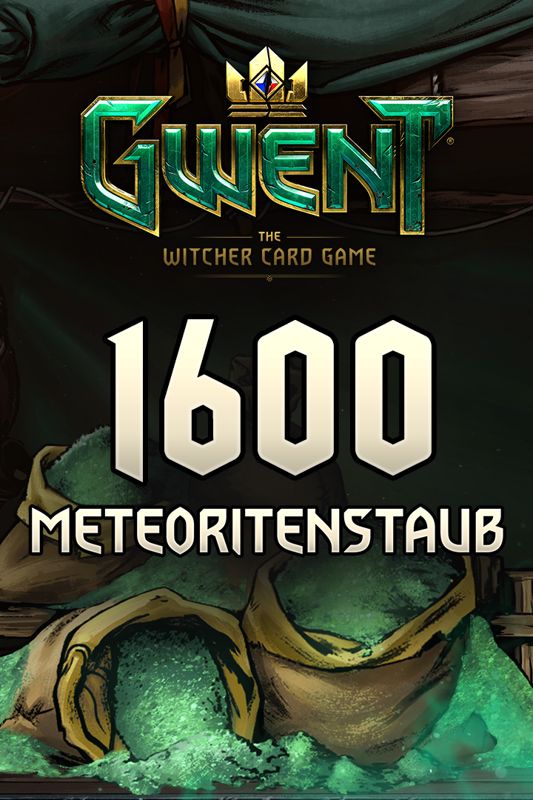 Front Cover for Gwent: The Witcher Card Game - 1600 Meteorite Powder (Xbox One) (download release)