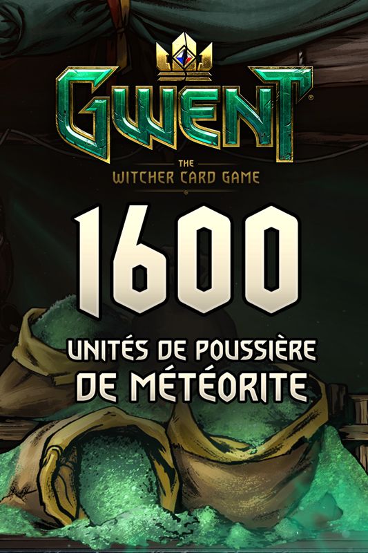 Front Cover for Gwent: The Witcher Card Game - 1600 Meteorite Powder (Xbox One) (download release)