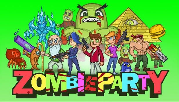 Front Cover for Zombie Party (Windows) (Humble Store release)