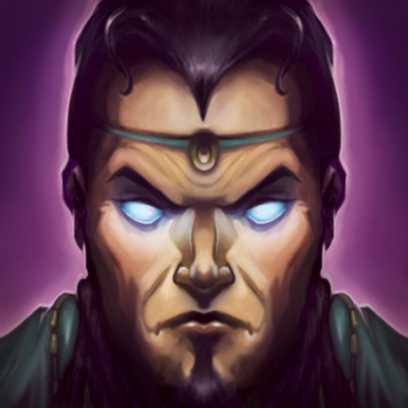 Front Cover for The Warlock of Firetop Mountain (iPad and iPhone)