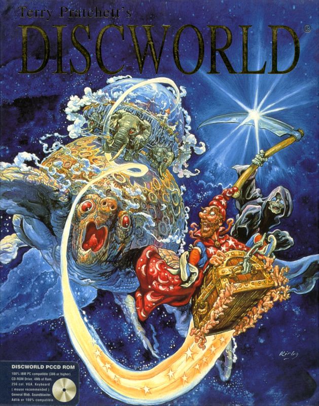 Front Cover for Discworld (DOS) (CD-ROM Version)