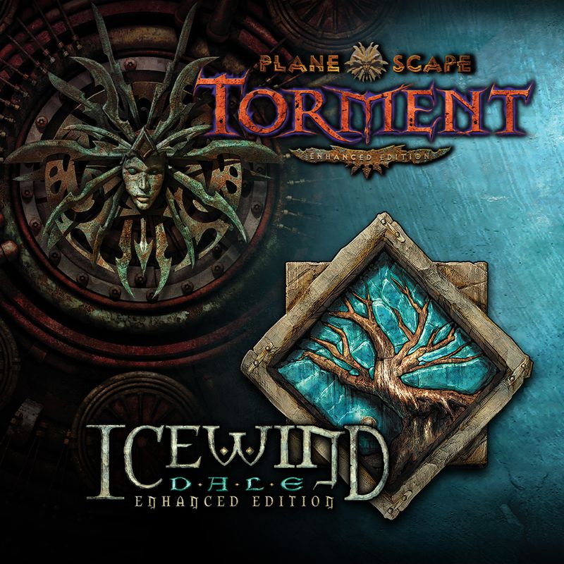 Front Cover for Planescape: Torment - Enhanced Edition + Icewind Dale: Enhanced Edition (Nintendo Switch) (download release)