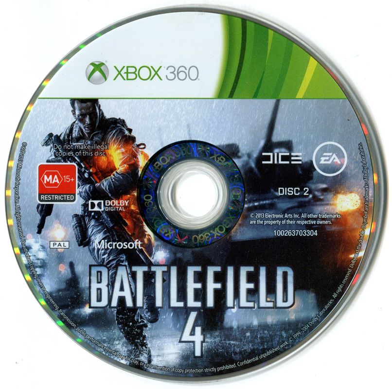 Media for Battlefield 4 (Xbox 360): Disc 2