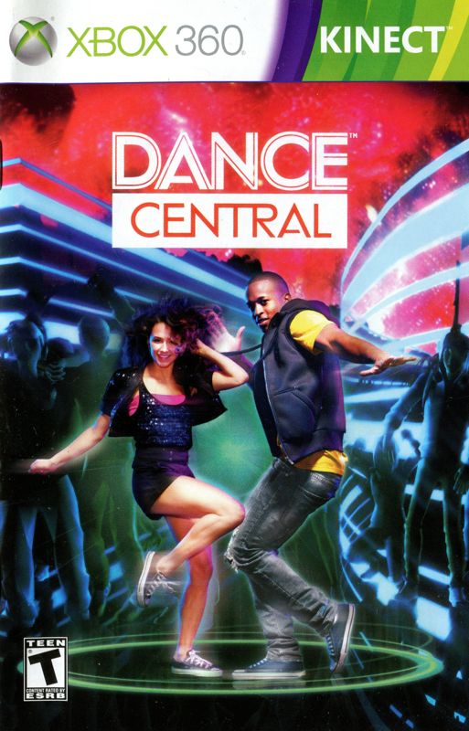 Manual for Dance Central (Xbox 360): Front