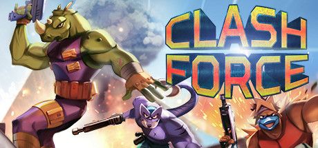 Front Cover for Clash Force (Windows) (Steam release): Newer cover version