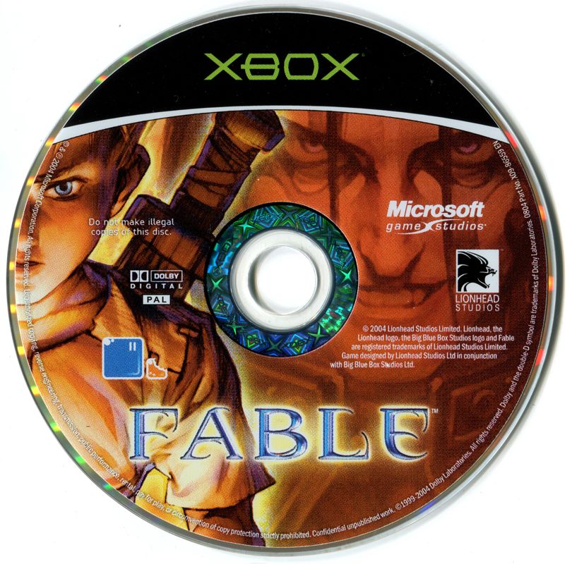 Media for Fable (Xbox)