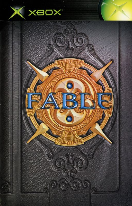 Manual for Fable (Xbox): Front