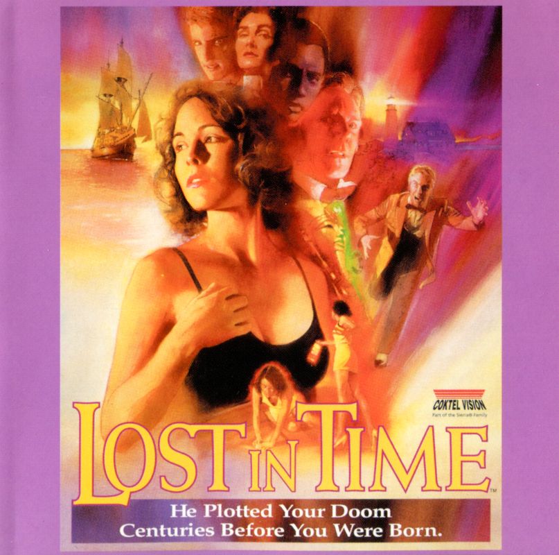 Front Cover for Lost in Time (DOS) (CD-ROM version): Manual - Front