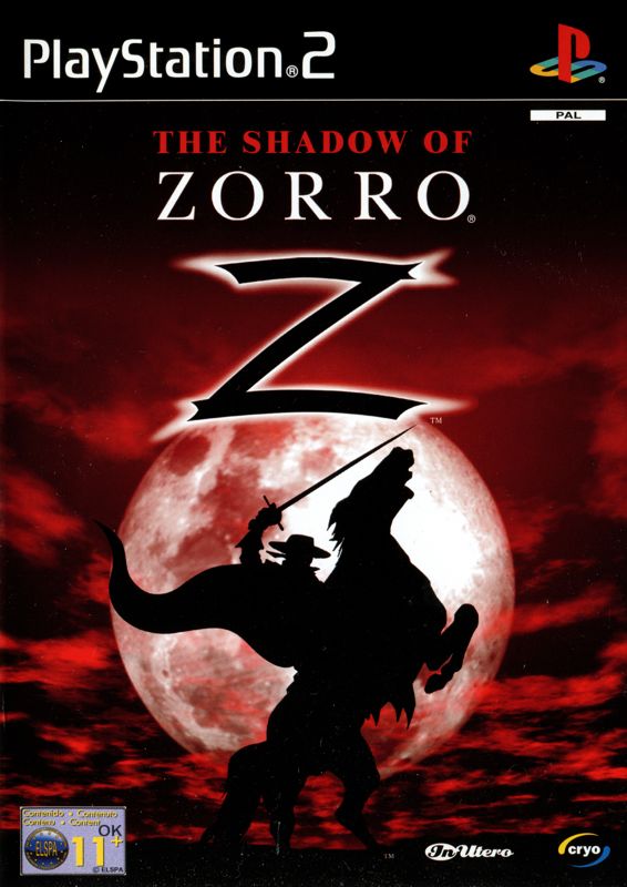Front Cover for The Shadow of Zorro (PlayStation 2)