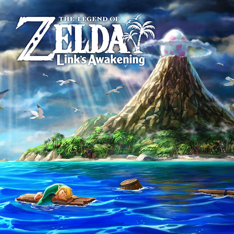 Front Cover for The Legend of Zelda: Link's Awakening (Nintendo Switch) (download release): 1st version