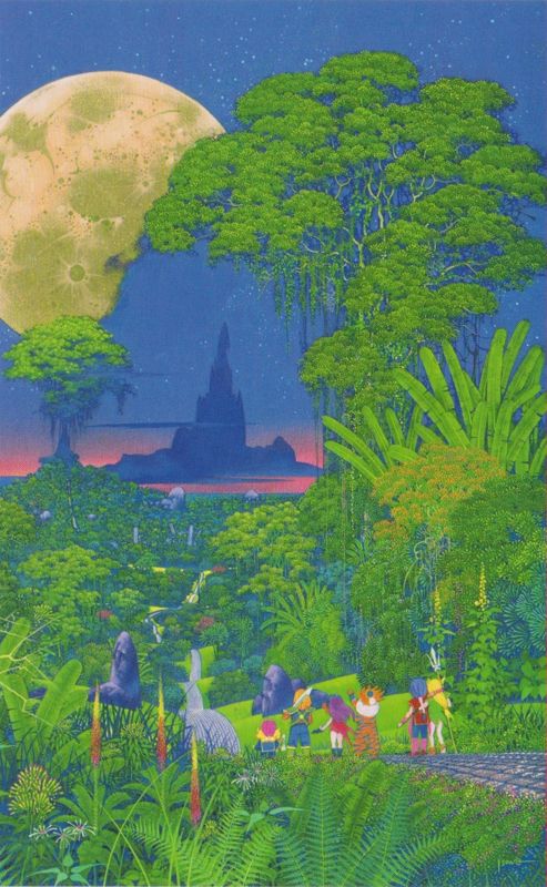 Inside Cover for Collection of Mana (Nintendo Switch): Left