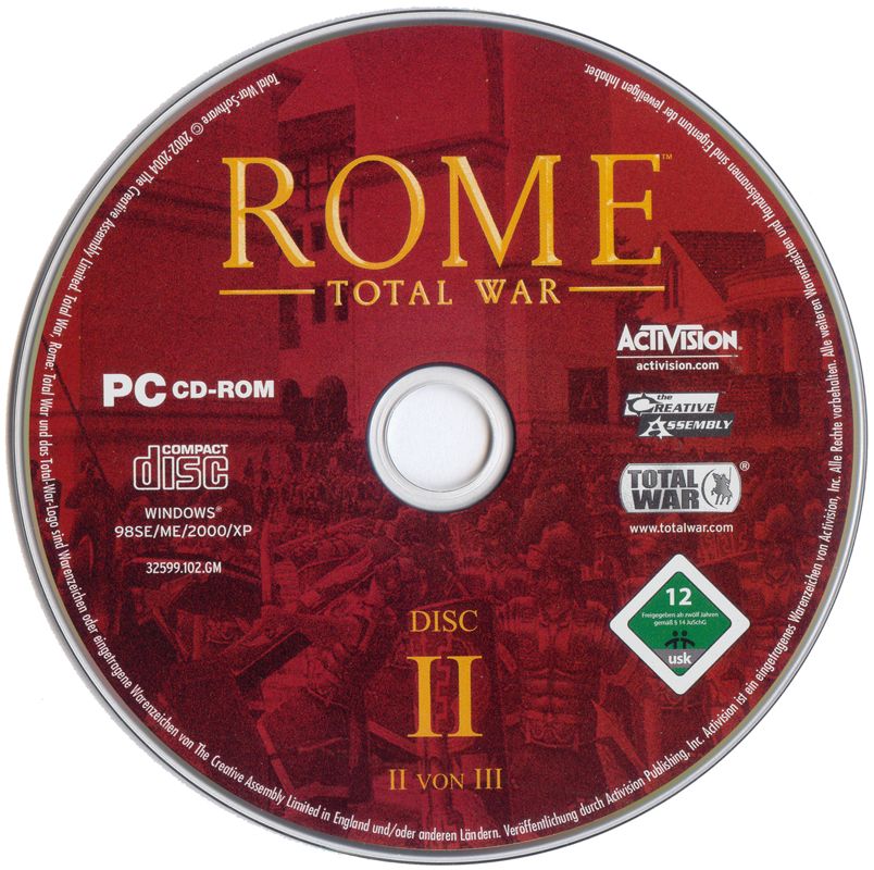 Rome: Total War cover or packaging material - MobyGames