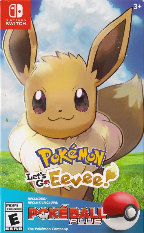 Pokémon: Let's Go, Eevee! + Poké Ball Plus Pack (2018) - MobyGames