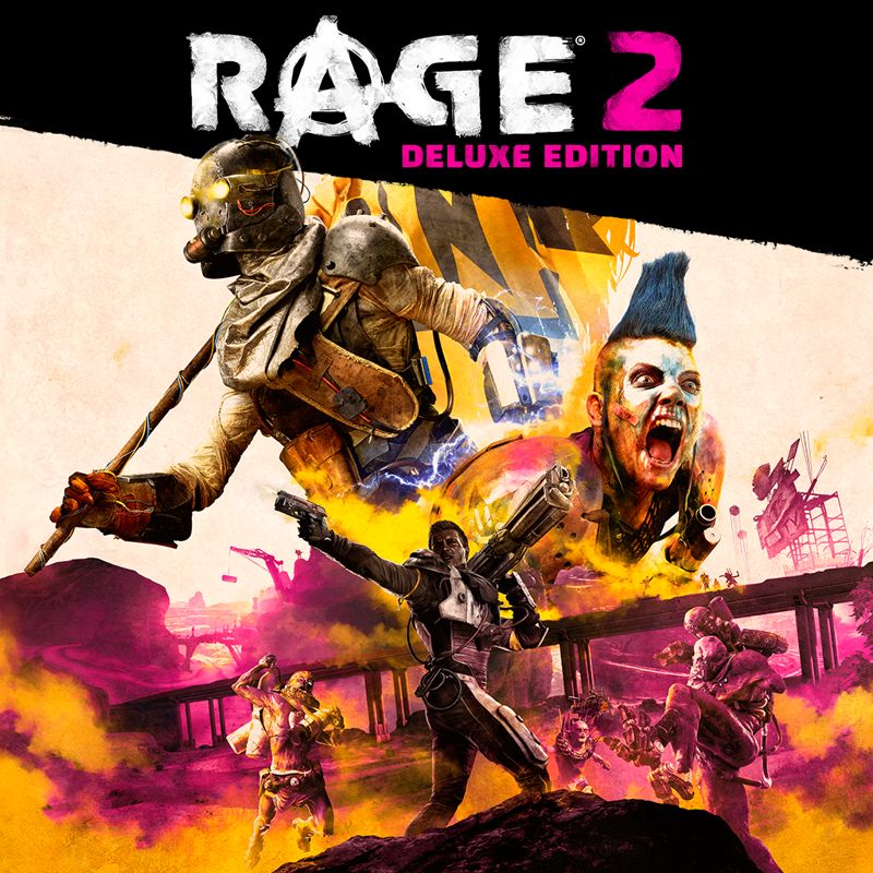 Front Cover for Rage 2 (Deluxe Edition) (PlayStation 4) (download release)