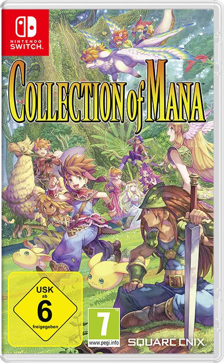 Front Cover for Collection of Mana (Nintendo Switch) (download release)