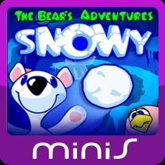 Front Cover for Snowy: The Bear's Adventures (PS Vita and PSP and PlayStation 3) (download release)