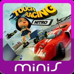 Front Cover for Touch Racing Nitro (PS Vita and PSP and PlayStation 3) (download release)
