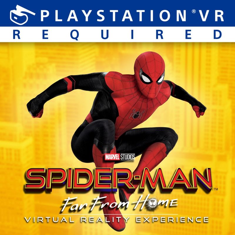 Front Cover for Spider-Man: Far from Home - Virtual Reality Experience (PlayStation 4) (download release)