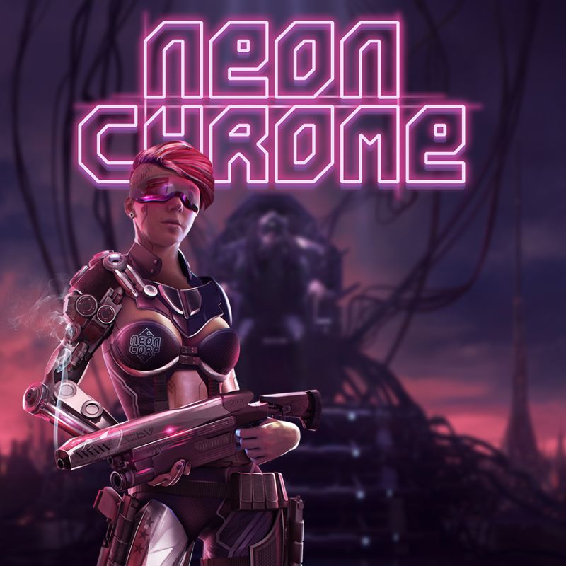 Front Cover for Neon Chrome (Nintendo Switch) (download release)
