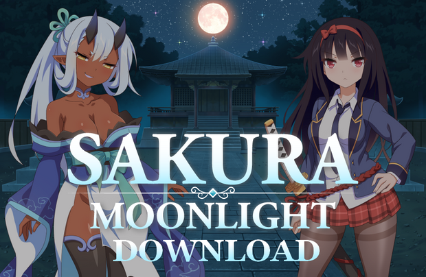 Front Cover for Sakura Moonlight (Windows) (Patreon release)