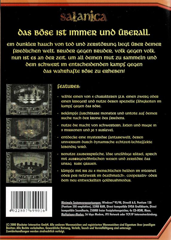 Back Cover for Clans (Windows) (Re-release)