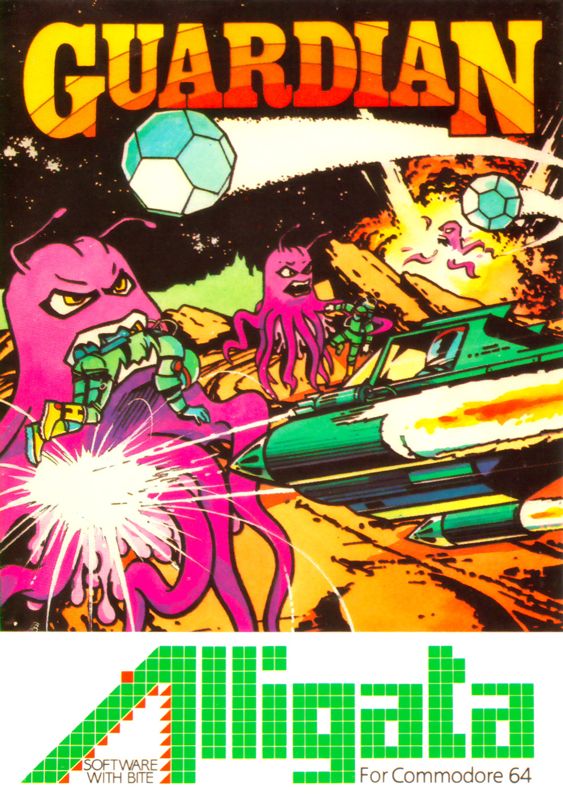 Front Cover for Guardian (Commodore 64)
