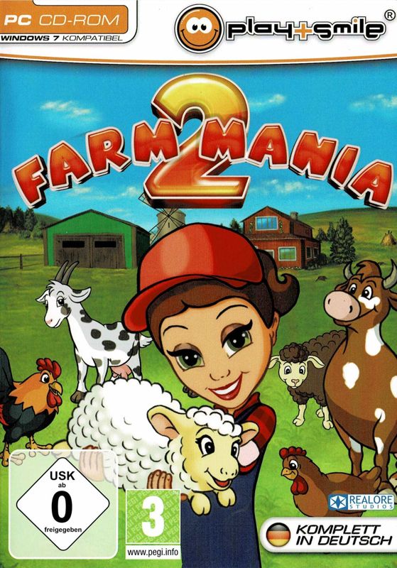 Front Cover for Farm Mania 2 (Windows) (play + smile release)