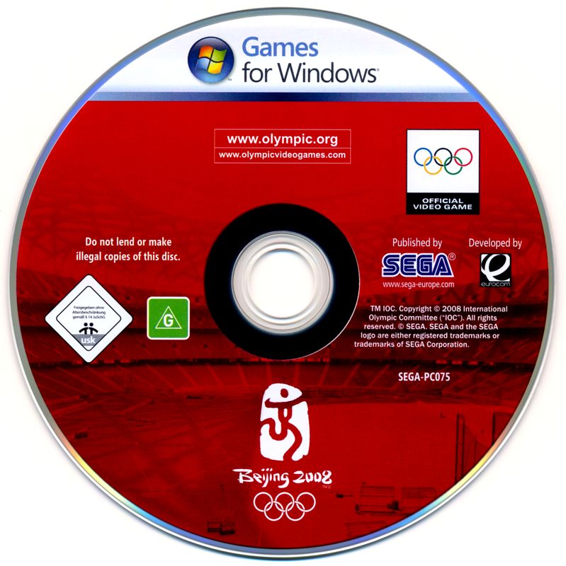 Media for Beijing 2008 (Windows)