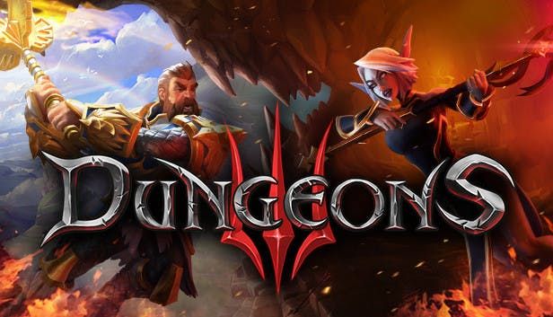 Front Cover for Dungeons III (Linux and Macintosh and Windows) (Humble Store release)