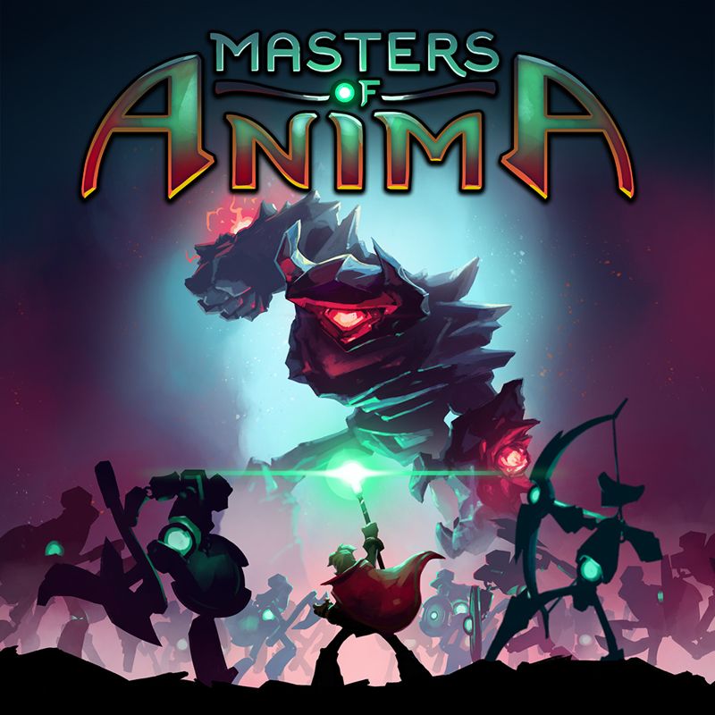 Front Cover for Masters of Anima (Nintendo Switch) (download release)