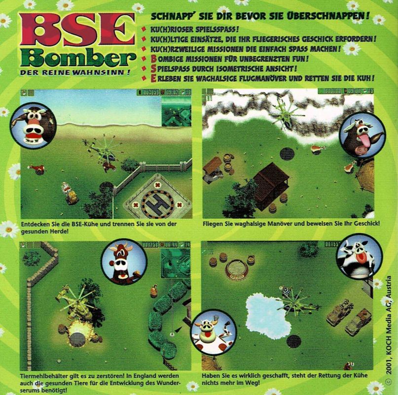 Manual for BSE-Bomber (Windows): Back