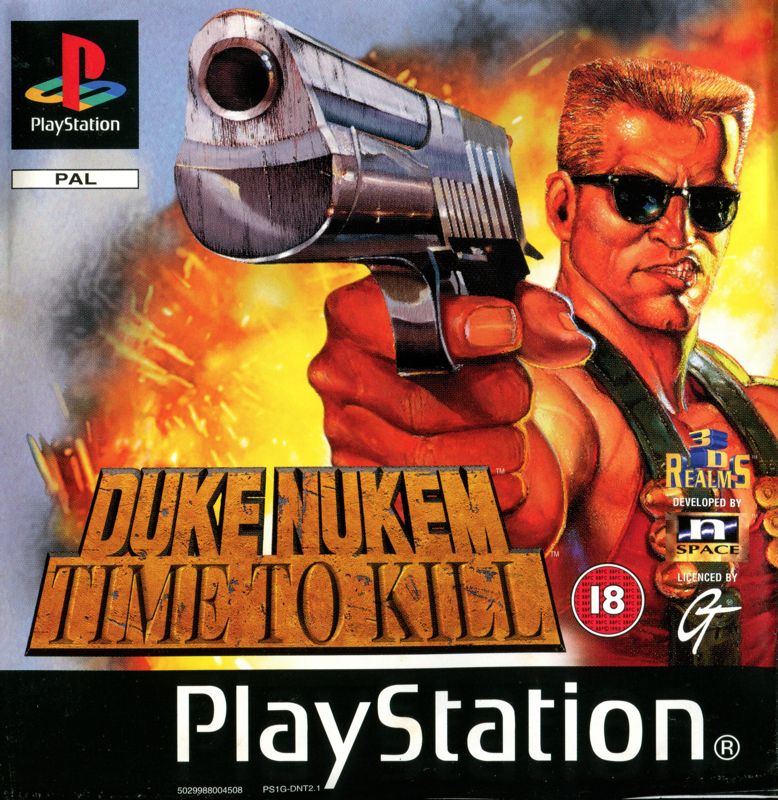 Front Cover for Duke Nukem: Time to Kill (PlayStation)