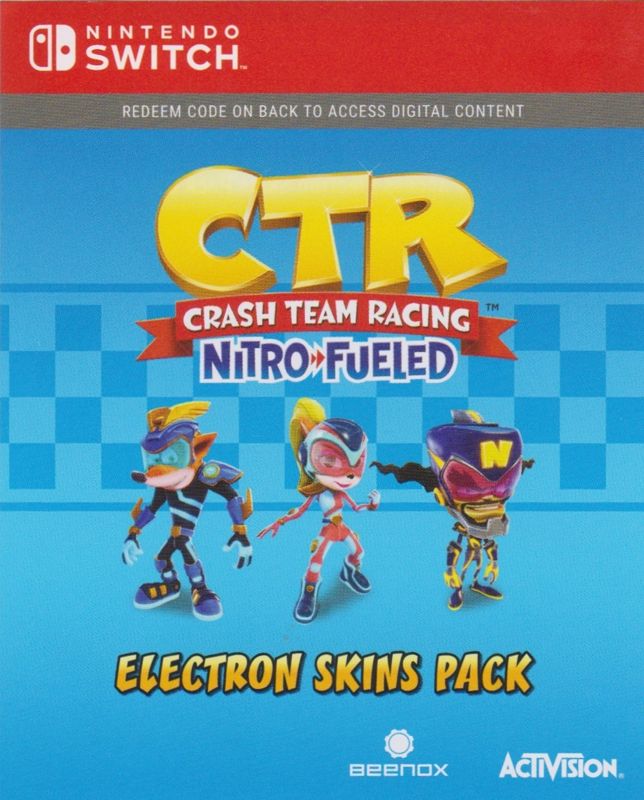 Ctr Crash Team Racing Nitro Fueled Cover Or Packaging Material Mobygames