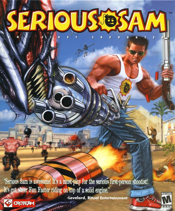 Front Cover for Serious Sam: The First Encounter (Windows)