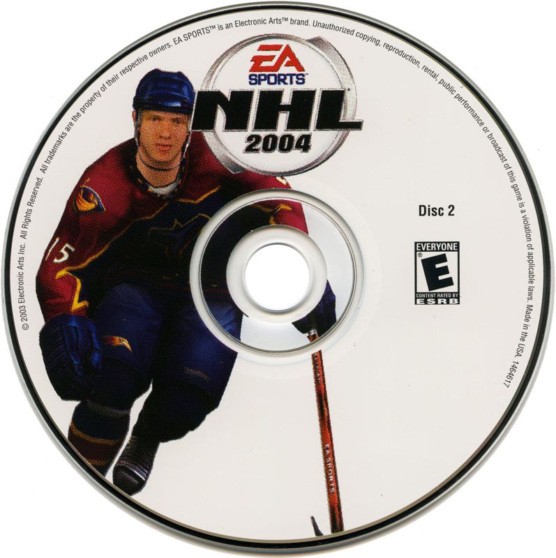 Media for NHL 2004 (Windows): Disc 2