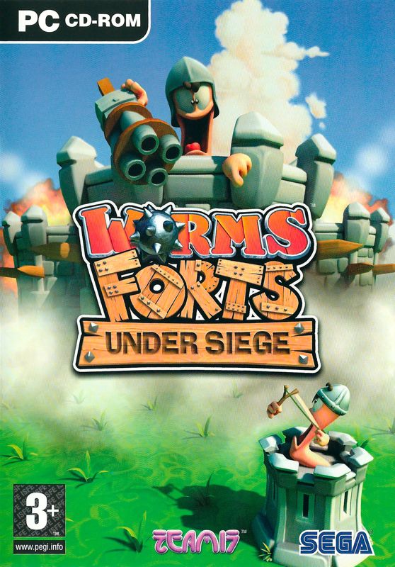 Front Cover for Worms Forts: Under Siege (Windows)