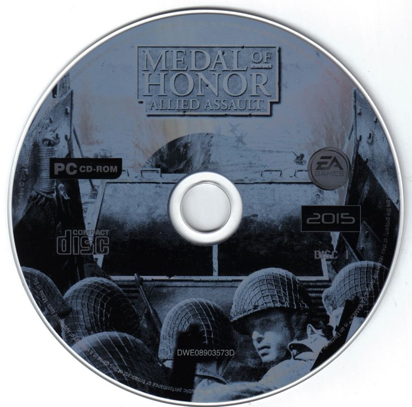 Media for Medal of Honor: Allied Assault - War Chest (Windows): Allied Assault - Disc 1