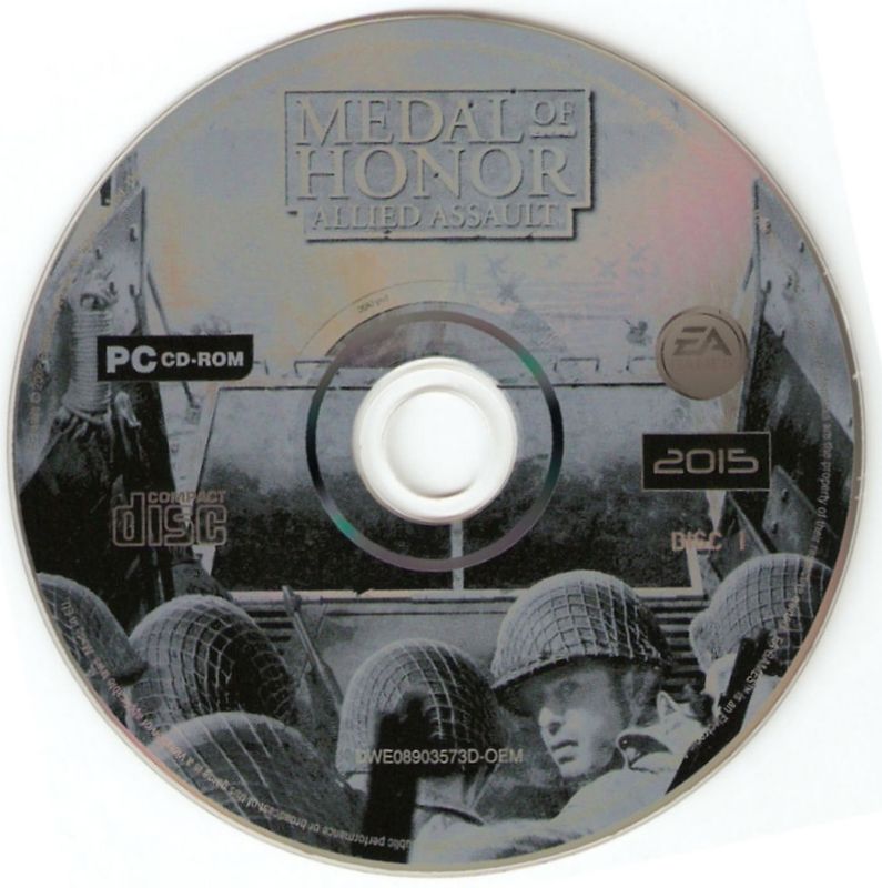 Media for Medal of Honor: Allied Assault - War Chest (Windows) (EA value games release): Allied Assault - Disc 1