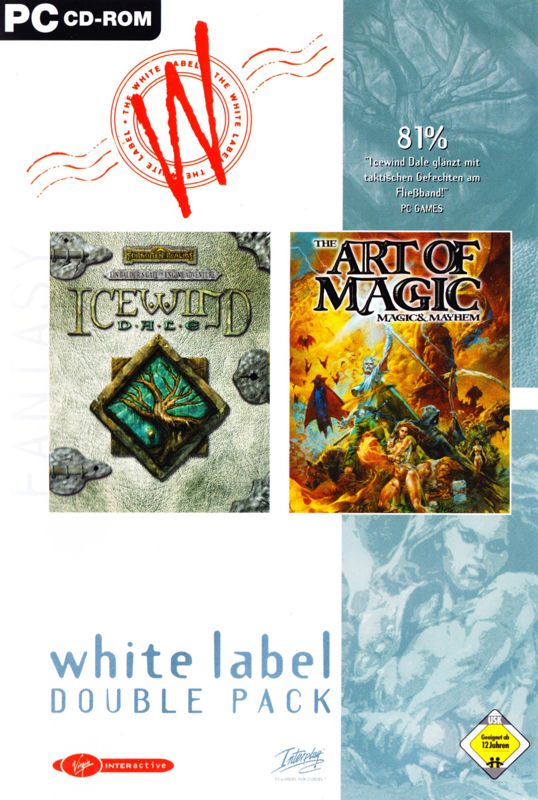 Front Cover for Icewind Dale / The Art of Magic: Magic & Mayhem (Windows) (White Label Double Pack)