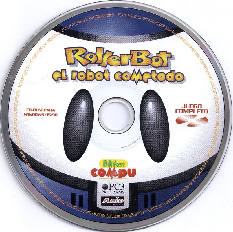 Media for Rollerbot: Time Journey (Windows) (from Billiken Compu PC Collection)