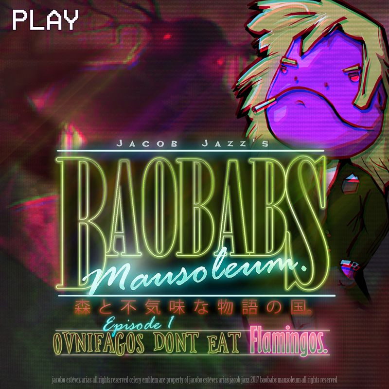 Front Cover for Jacob Jazz's Baobabs Mausoleum.: Episode 1 - Ovnifagos Don't Eat Flamingos. (Nintendo Switch) (download release)