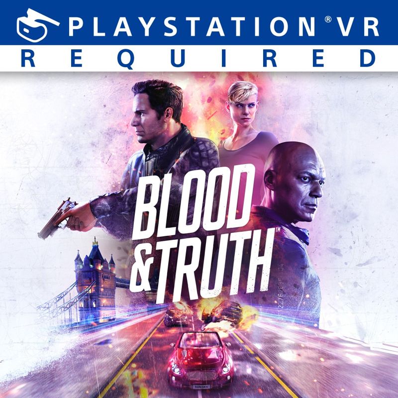 Front Cover for Blood & Truth (PlayStation 4) (download release)