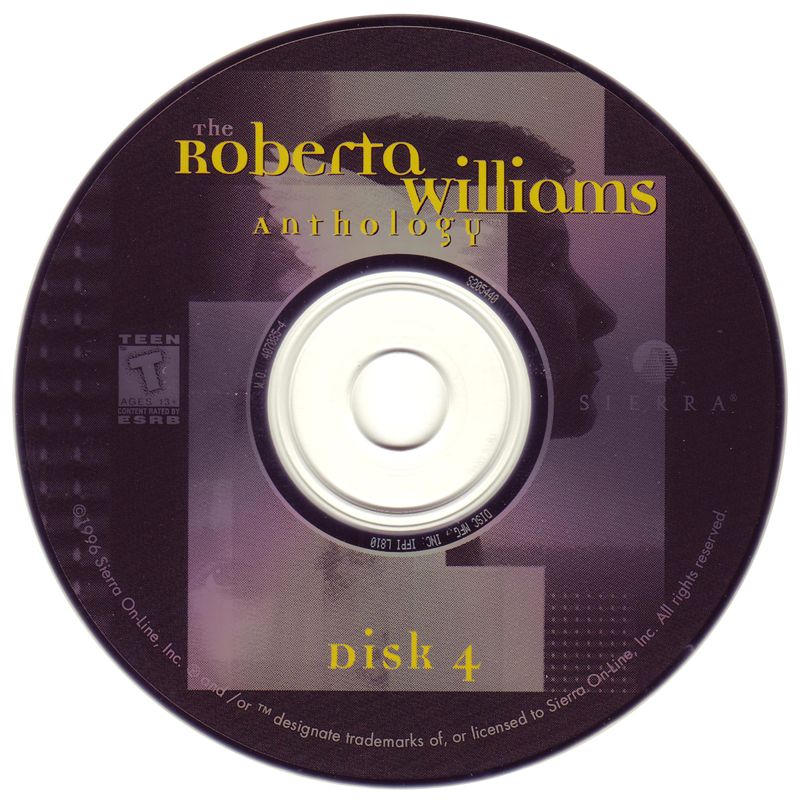 Media for The Roberta Williams Anthology (DOS and Windows and Windows 3.x): Disc 4