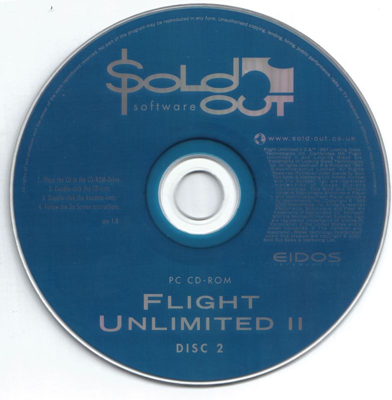 Media for Flight Unlimited II (Windows) (Sold Out Software release): Disc 2